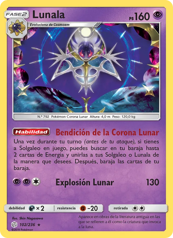 Lunala Eclipse Cósmico 102/236