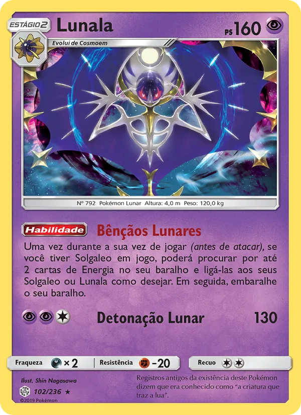 Lunala Eclipse Cósmico 102/236