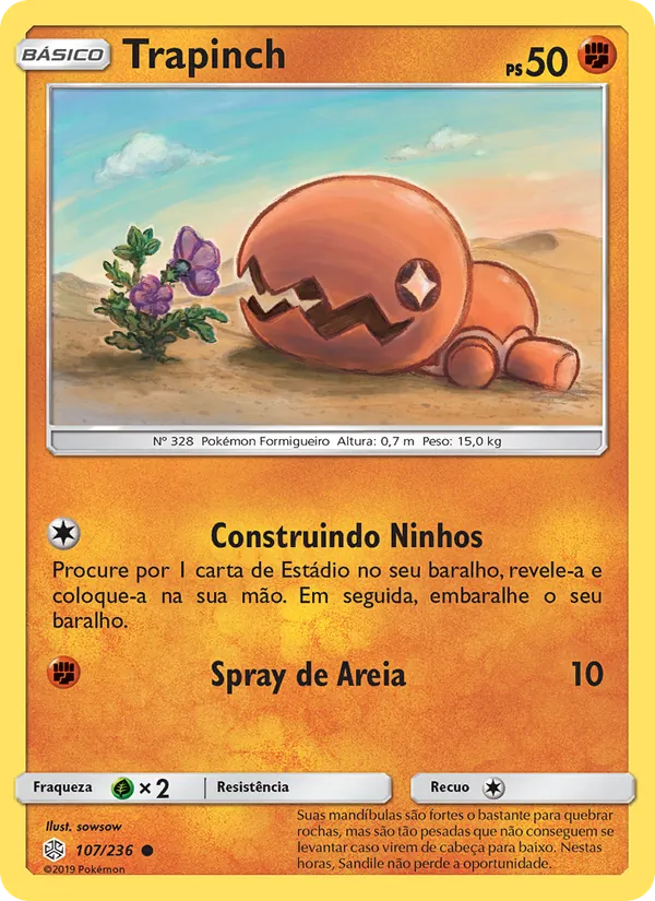 Trapinch Eclipse Cósmico 107/236