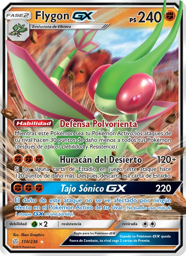 Flygon GX Eclipse Cósmico 110/236