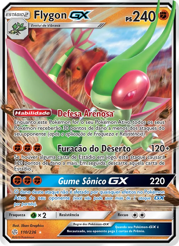 Flygon GX Eclipse Cósmico 110/236
