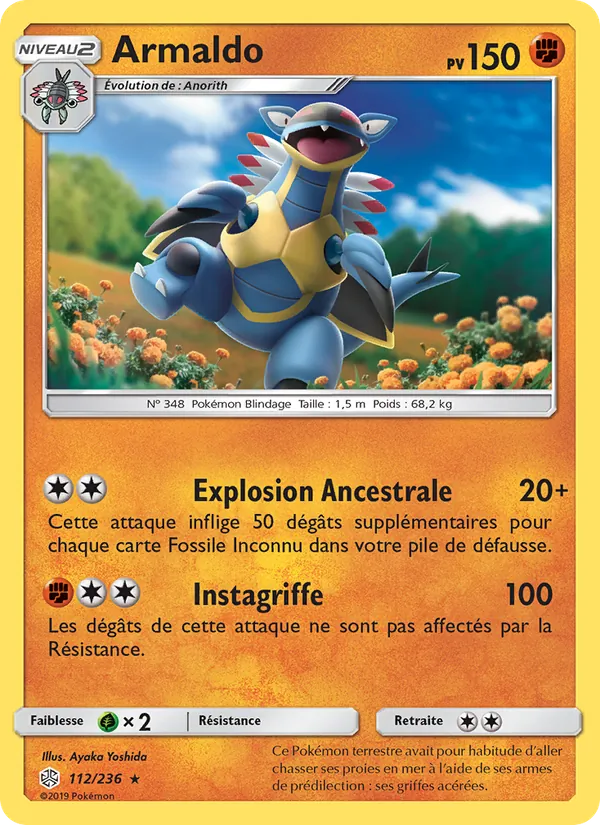 Armaldo Éclipse Cosmique 112/236