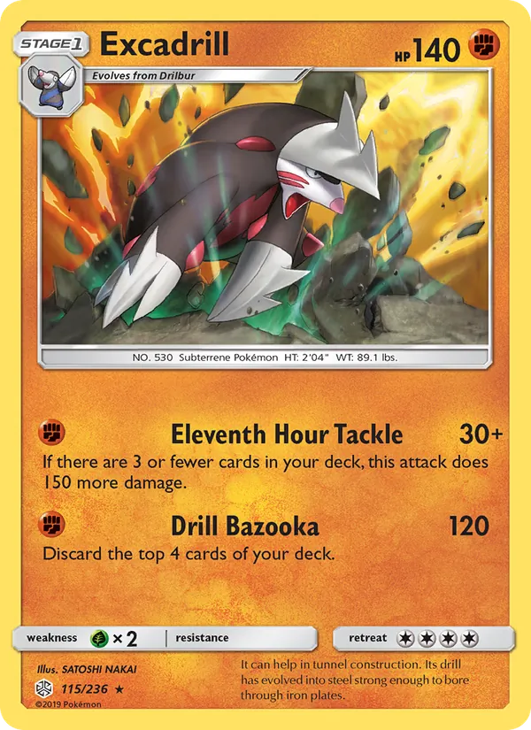 Excadrill Cosmic Eclipse 115/236