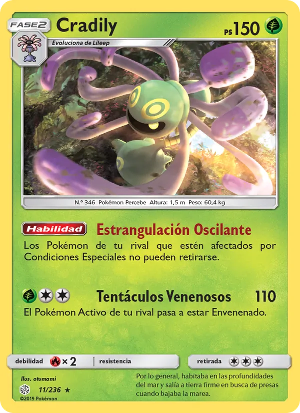 Cradily Eclipse Cósmico 11/236