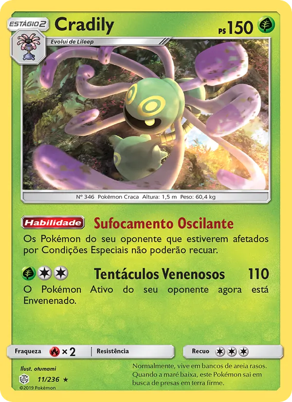 Cradily Eclipse Cósmico 11/236