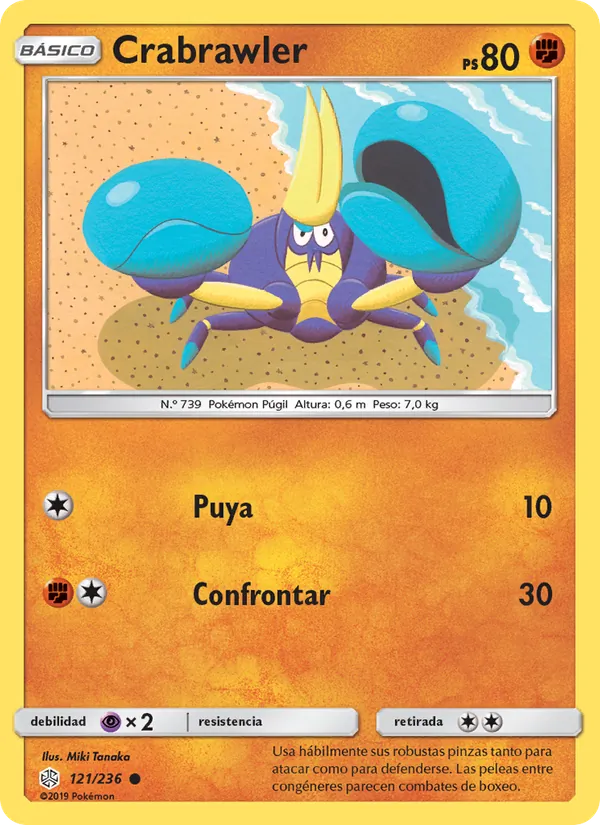 Crabrawler Eclipse Cósmico 121/236