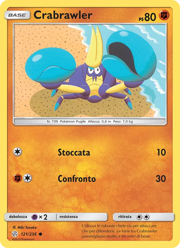 Crabrawler Eclissi Cosmica 121/236