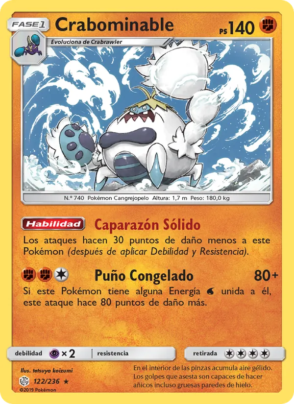 Crabominable Eclipse Cósmico 122/236