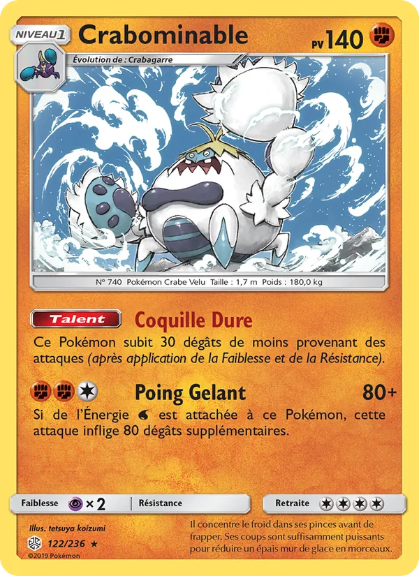 Crabominable Éclipse Cosmique 122/236