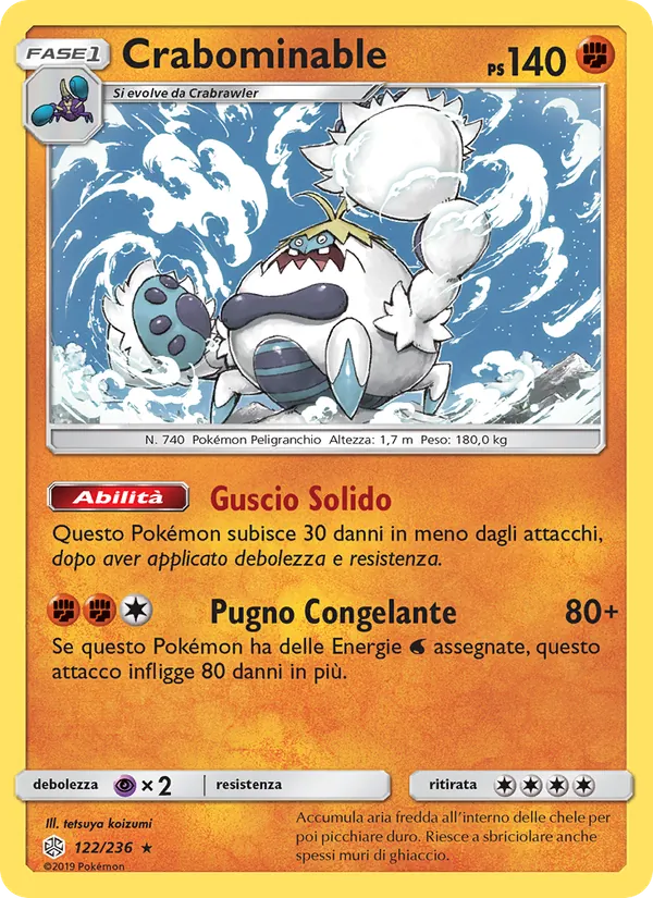 Crabominable Eclissi Cosmica 122/236