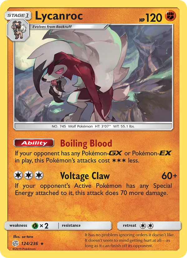 Lycanroc Cosmic Eclipse 124/236