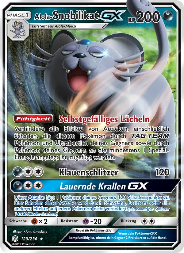 Alola-Snobilikat GX Welten im Wandel 129/236