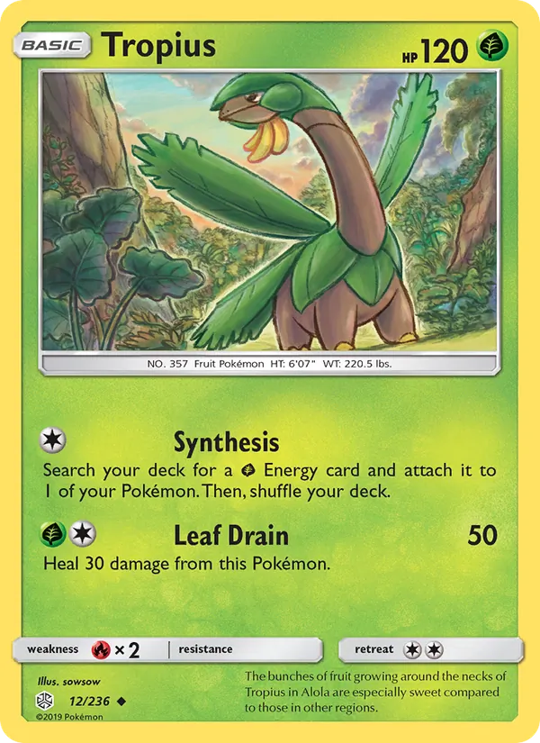 Tropius Cosmic Eclipse 12/236