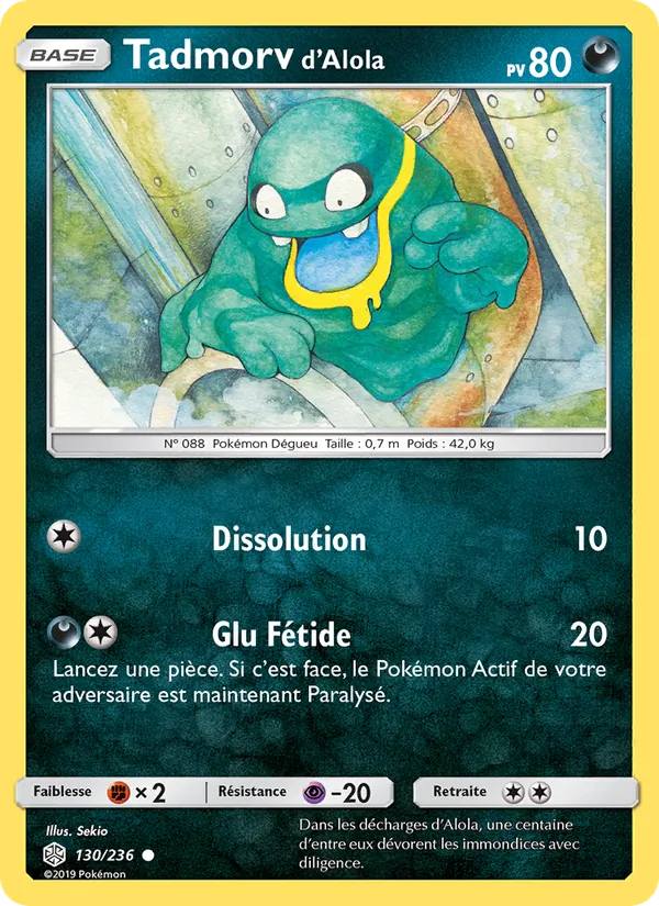 Tadmorv d’Alola Éclipse Cosmique 130/236