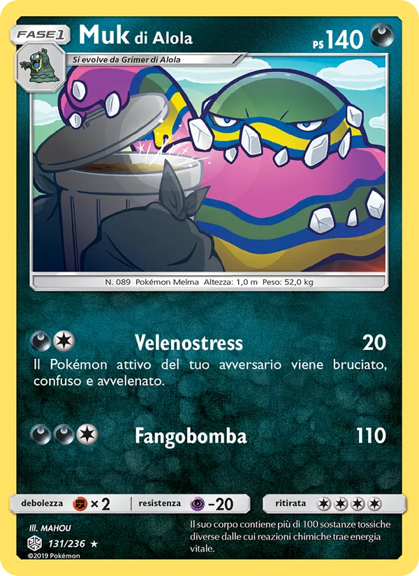 Muk di Alola Eclissi Cosmica 131/236