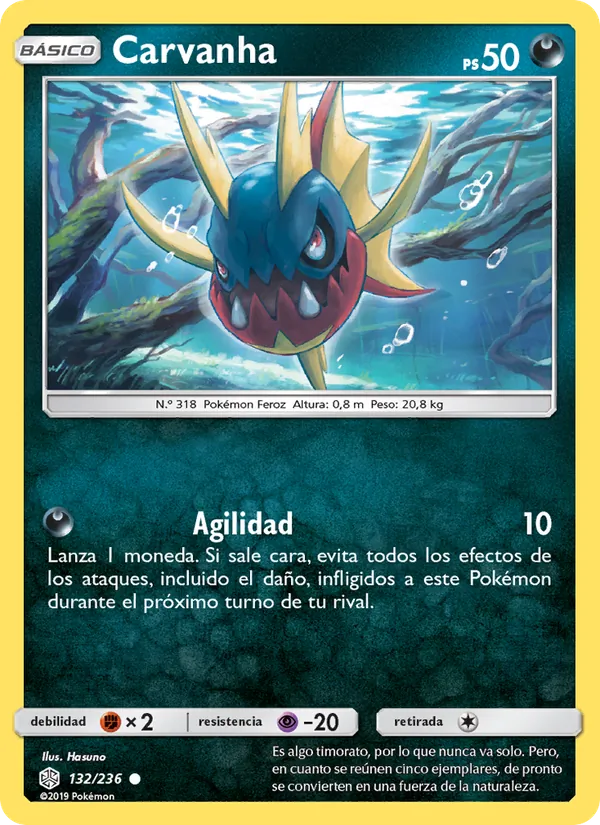 Carvanha Eclipse Cósmico 132/236