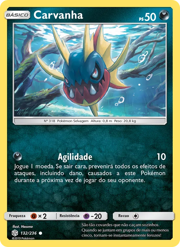 Carvanha Eclipse Cósmico 132/236