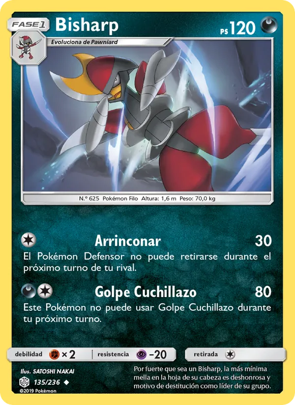 Bisharp Eclipse Cósmico 135/236