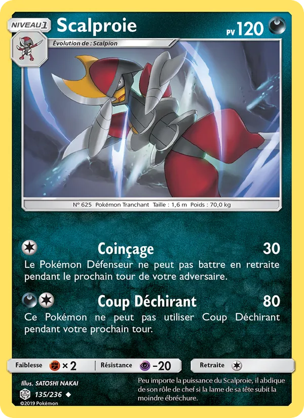Scalproie Éclipse Cosmique 135/236