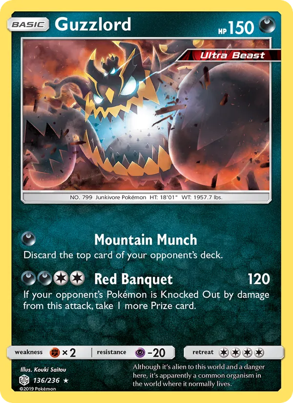 Guzzlord Cosmic Eclipse 136/236