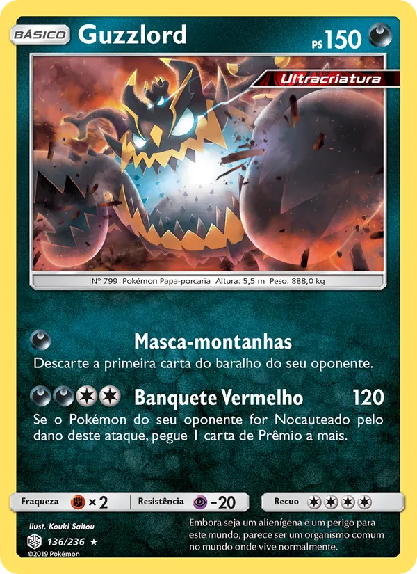 Guzzlord Eclipse Cósmico 136/236