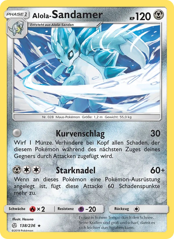 Alola-Sandamer Welten im Wandel 138/236