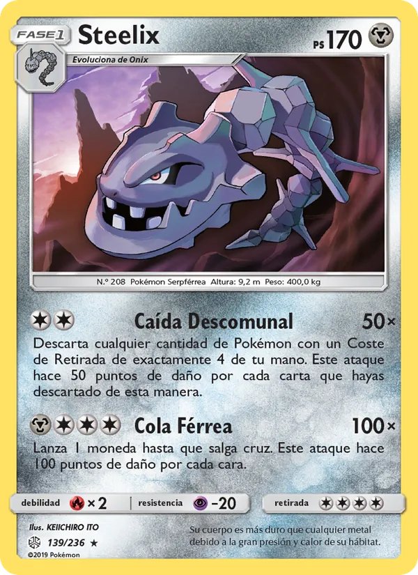 Steelix Eclipse Cósmico 139/236