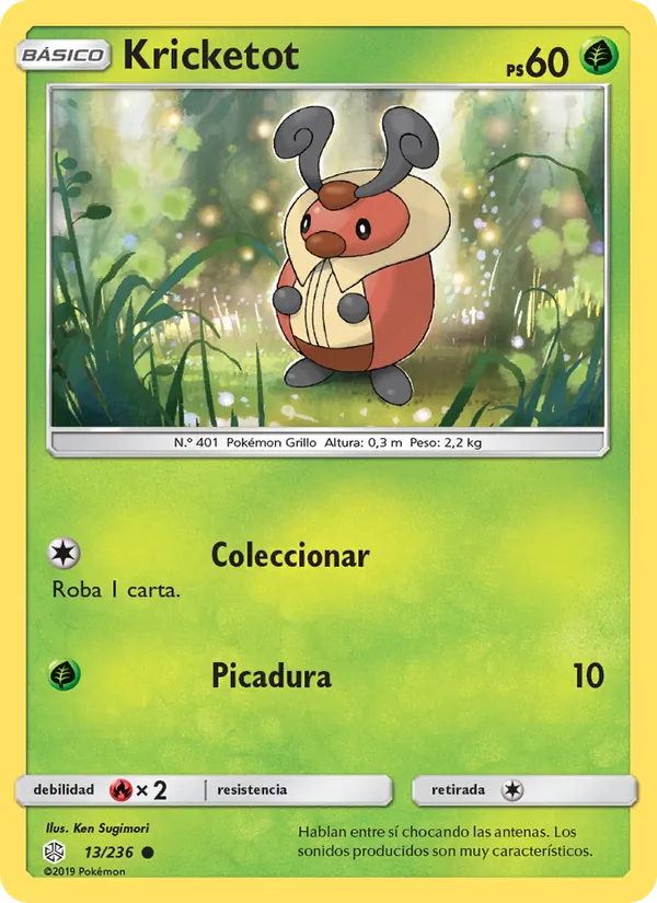 Kricketot Eclipse Cósmico 13/236