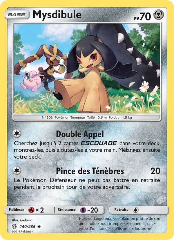 Mysdibule Éclipse Cosmique 140/236