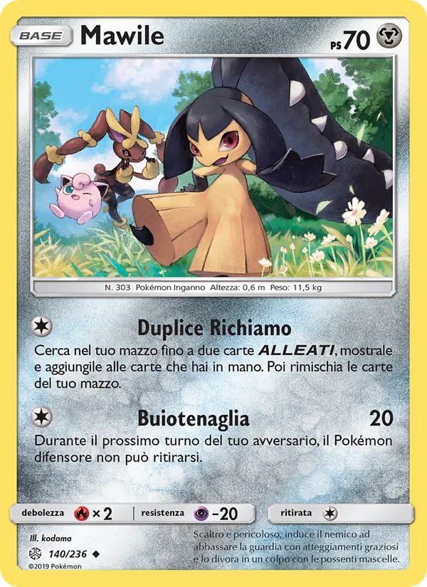 Mawile Eclissi Cosmica 140/236