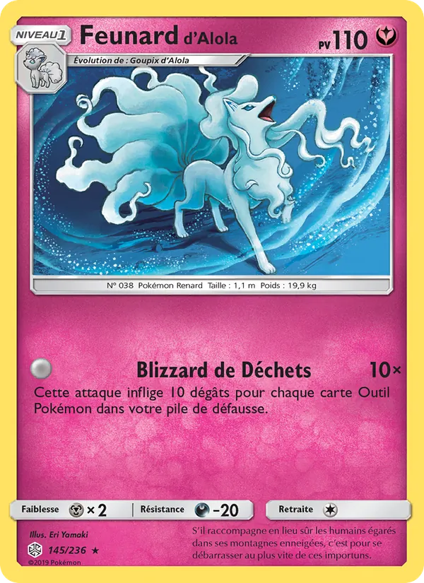 Feunard d’Alola Éclipse Cosmique 145/236