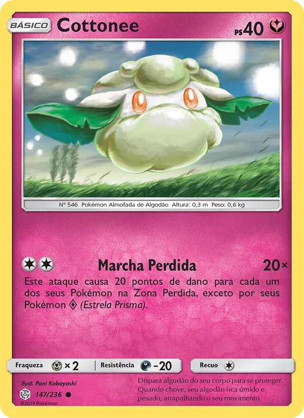 Cottonee Eclipse Cósmico 147/236