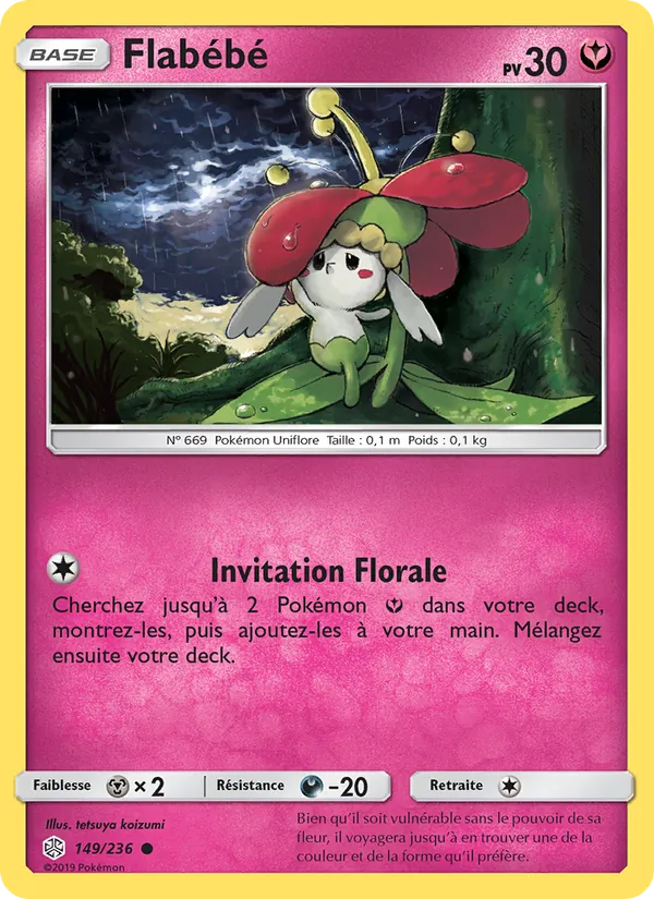 Flabébé Éclipse Cosmique 149/236