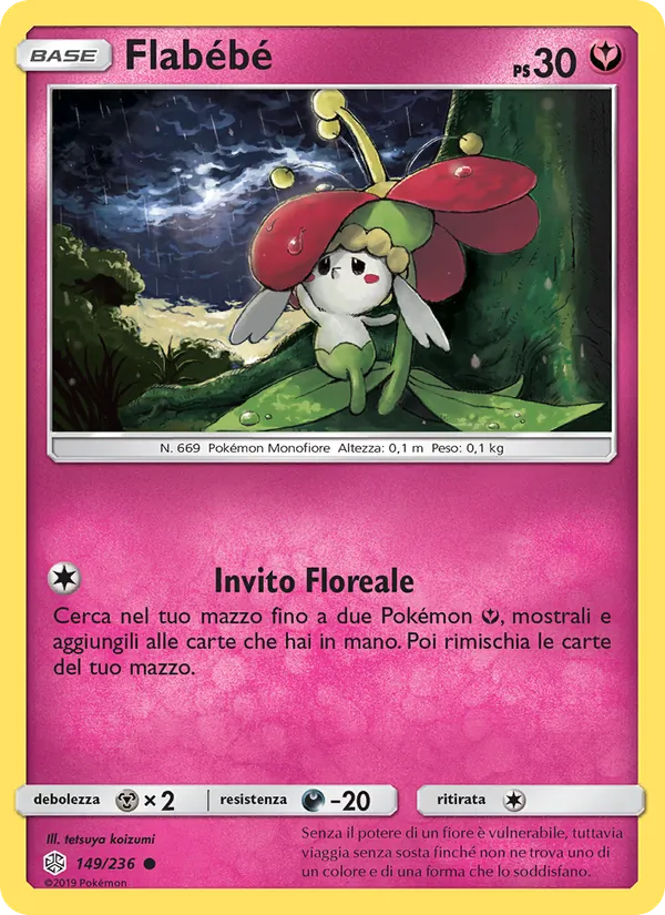 Flabébé Eclissi Cosmica 149/236