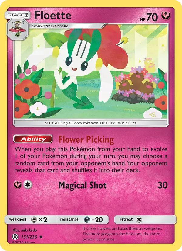 Floette Cosmic Eclipse 151/236