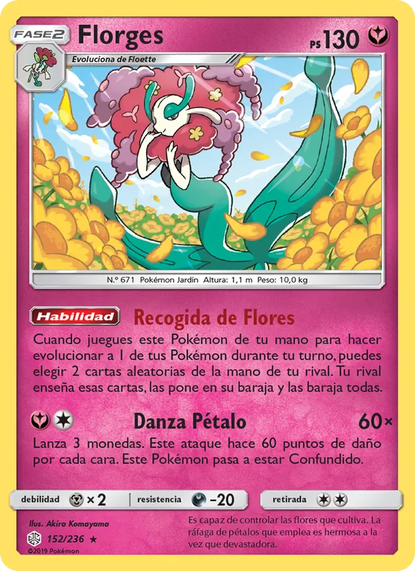 Florges Eclipse Cósmico 152/236
