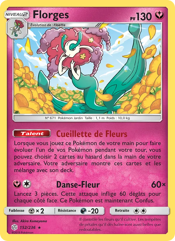 Florges Éclipse Cosmique 152/236