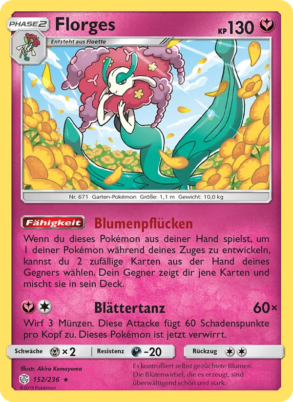 Florges Welten im Wandel 152/236