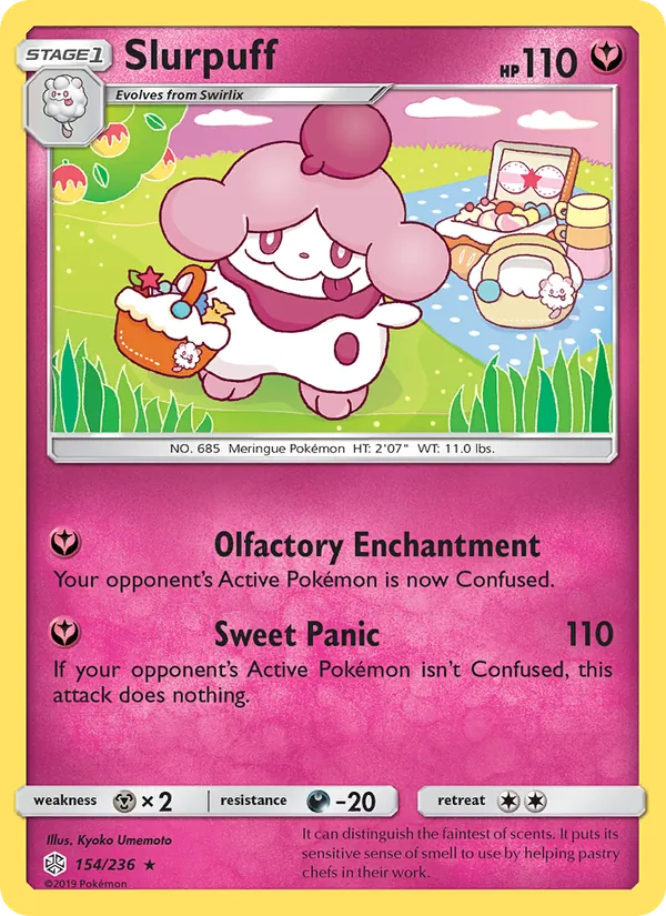 Slurpuff Cosmic Eclipse 154/236