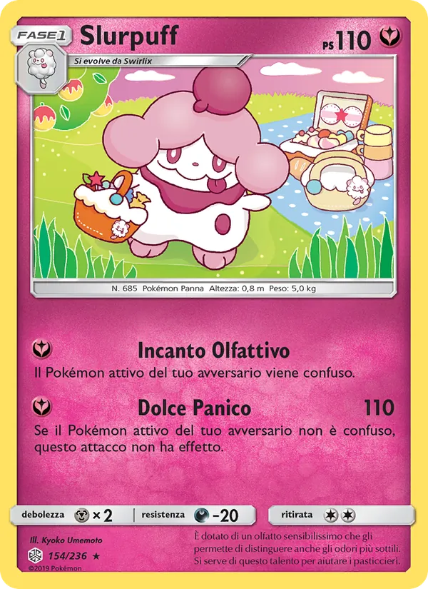 Slurpuff Eclissi Cosmica 154/236