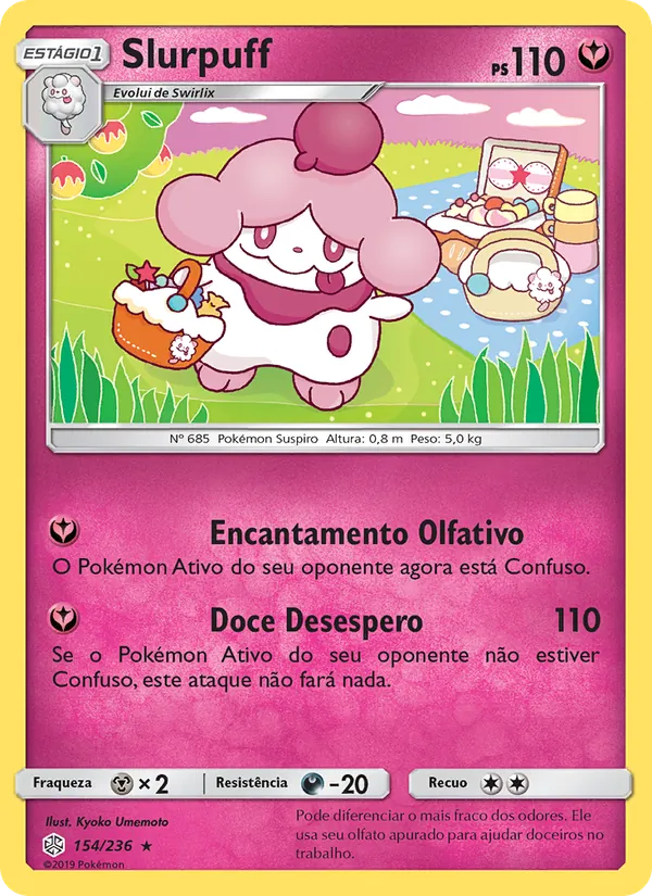 Slurpuff Eclipse Cósmico 154/236
