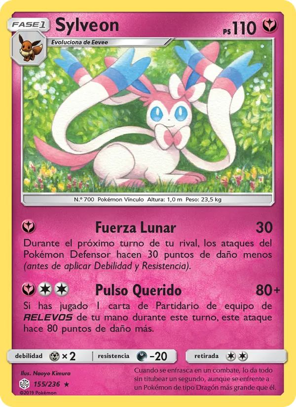 Sylveon Eclipse Cósmico 155/236