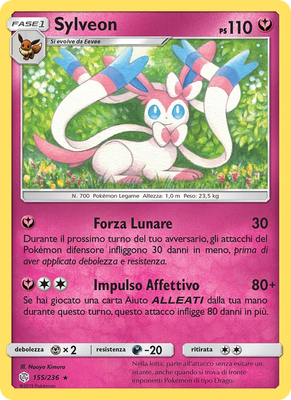 Sylveon Eclissi Cosmica 155/236