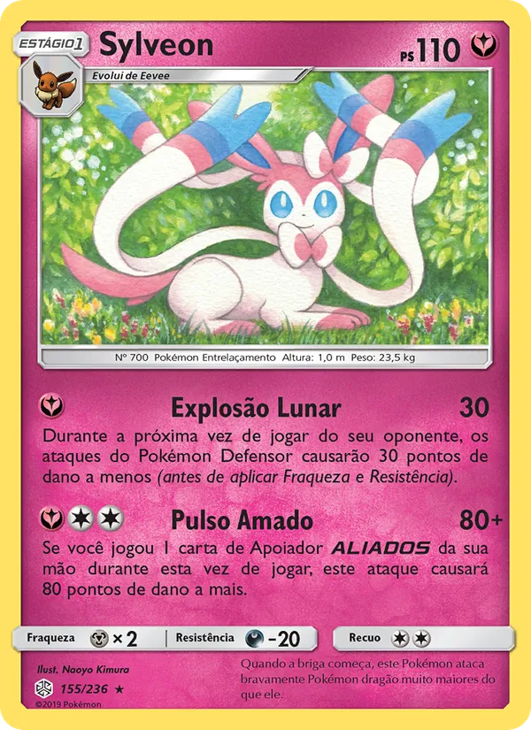 Sylveon Eclipse Cósmico 155/236
