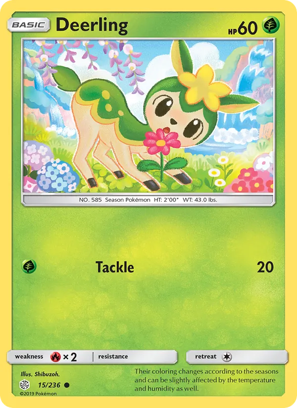 Deerling Cosmic Eclipse 15/236