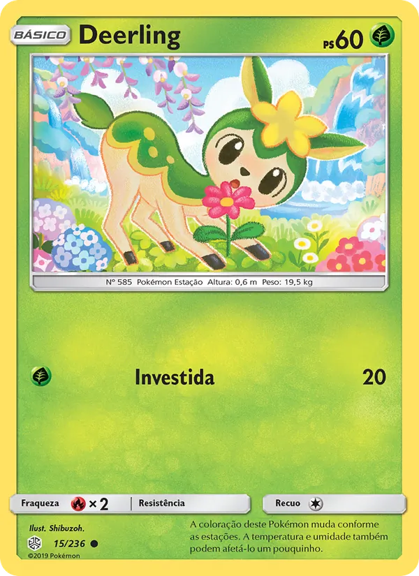 Deerling Eclipse Cósmico 15/236