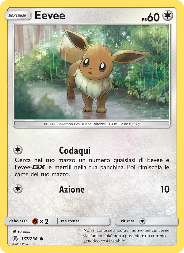Eevee Eclissi Cosmica 167/236