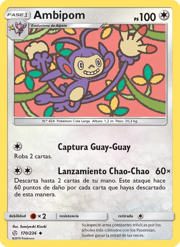 Ambipom Eclipse Cósmico 170/236