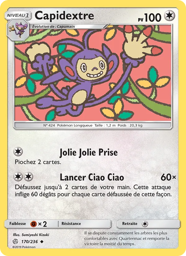 Capidextre Éclipse Cosmique 170/236