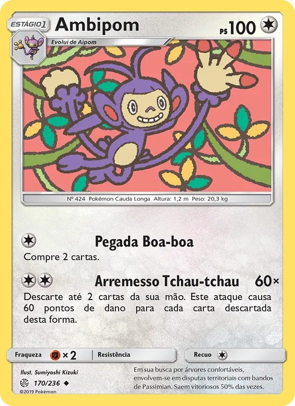 Ambipom Eclipse Cósmico 170/236